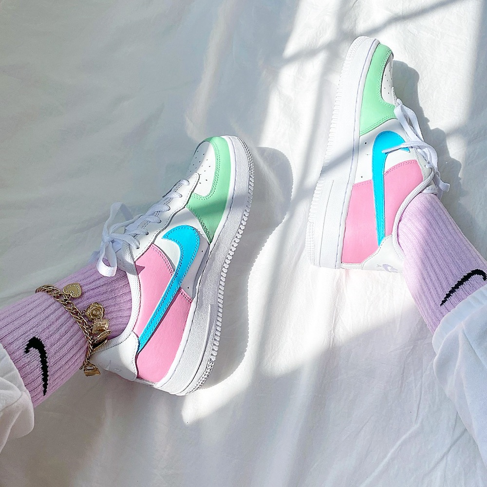 🎁+Nike custom air force 1 sneakers - Picture 6 of 7